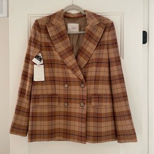 Aritzia Margaux Oxford Blazer